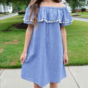 Blue Gingham Dress